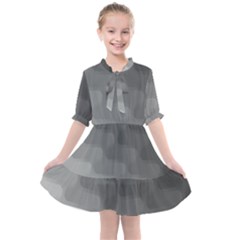 Wonderful Gradient Shades 2 Kids  All Frills Chiffon Dress by PatternFactory