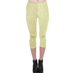 Jubilee Soft Golden Capri Leggings  by PatternFactory