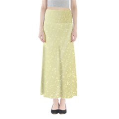 Jubilee Soft Golden Full Length Maxi Skirt by PatternFactory