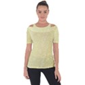 Jubilee Soft Golden Shoulder Cut Out Short Sleeve Top View1