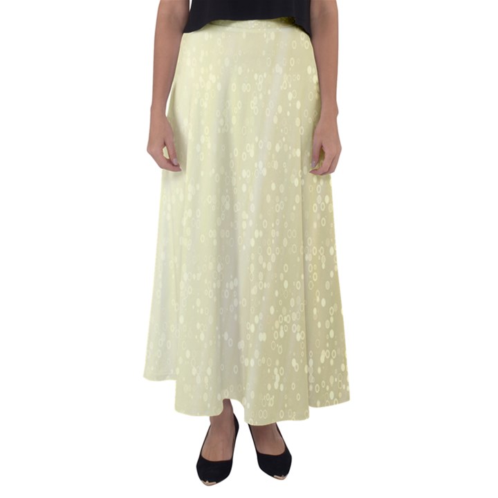 Jubilee Soft Golden Flared Maxi Skirt