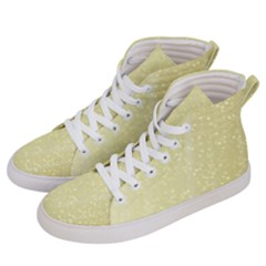 Jubilee Soft Golden Men s Hi-top Skate Sneakers by PatternFactory