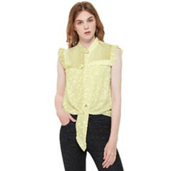 Jubilee Soft Golden Frill Detail Shirt