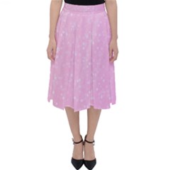 Jubilee Pink Classic Midi Skirt by PatternFactory