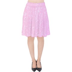 Jubilee Pink Velvet High Waist Skirt by PatternFactory