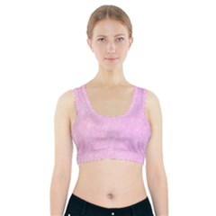 Jubilee Pink Sports Bra With Pocket by PatternFactory