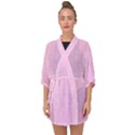 Jubilee Pink Half Sleeve Chiffon Kimono View1