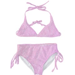 Jubilee Pink Kids  Classic Bikini Set by PatternFactory