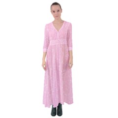 Jubilee Pink Button Up Maxi Dress by PatternFactory