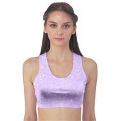 Jubilee Blue Sports Bra by PatternFactory