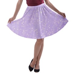 Jubilee Blue A-line Skater Skirt by PatternFactory