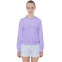 Jubilee Blue Women s Tie Up Sweat by PatternFactory