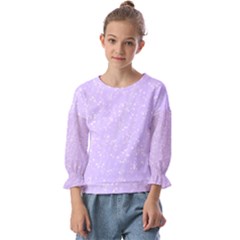 Jubilee Blue Kids  Cuff Sleeve Top