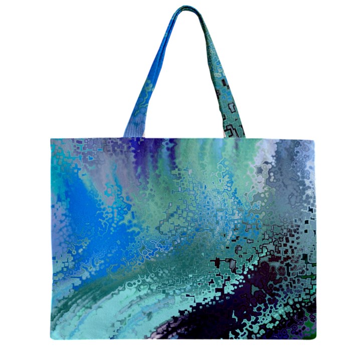 Fraction Space 2 Zipper Mini Tote Bag