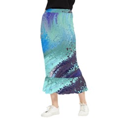 Fraction Space 2 Maxi Fishtail Chiffon Skirt by PatternFactory