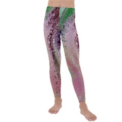 Fraction Space 1 Kids  Lightweight Velour Leggings by PatternFactory