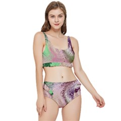 Fraction Space 1 Frilly Bikini Set by PatternFactory