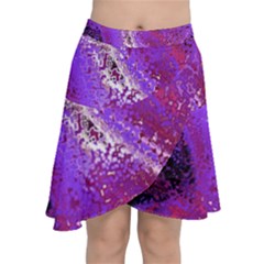 Fraction Space 4 Chiffon Wrap Front Skirt by PatternFactory