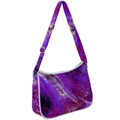 Fraction Space 4 Zip Up Shoulder Bag by PatternFactory