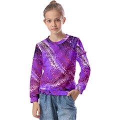 Fraction Space 4 Kids  Long Sleeve Tee With Frill 