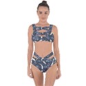 Folk flowers pattern  Bandaged Up Bikini Set  View1