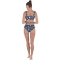 Folk flowers pattern  Bandaged Up Bikini Set  View2