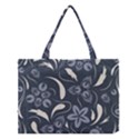 Folk flowers pattern  Medium Tote Bag View1