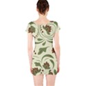 Folk flowers pattern  Short Sleeve Bodycon Dress View2