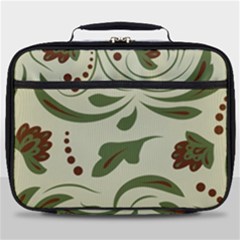 Folk Flowers Pattern  Full Print Lunch Bag by Eskimos