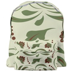 Folk Flowers Pattern  Giant Full Print Backpack by Eskimos