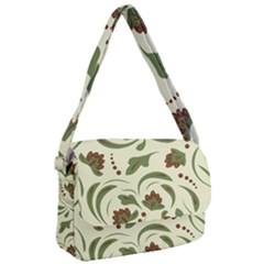 Folk Flowers Pattern  Courier Bag by Eskimos