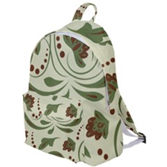 Folk Flowers Pattern  The Plain Backpack by Eskimos