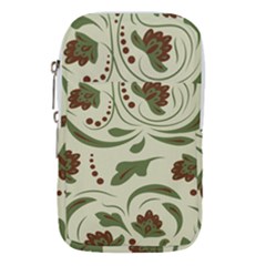 Folk Flowers Pattern  Waist Pouch (large) by Eskimos