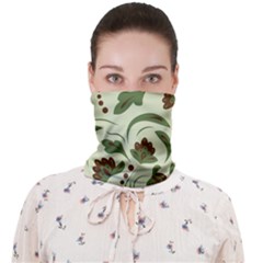 Folk Flowers Pattern  Face Covering Bandana (adult) by Eskimos