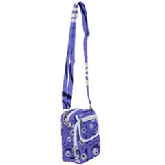 Folk Flowers Pattern  Shoulder Strap Belt Bag by Eskimos