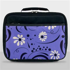 Folk Flowers Pattern  Lunch Bag by Eskimos