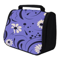 Folk Flowers Pattern  Full Print Travel Pouch (small) by Eskimos