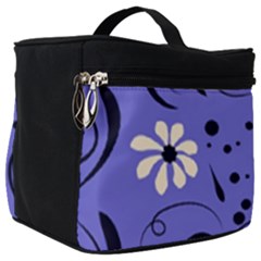 Folk Flowers Pattern  Make Up Travel Bag (big) by Eskimos