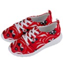 Folk flowers pattern  Women s Lightweight Sports Shoes View2