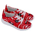 Folk flowers pattern  Women s Lightweight Sports Shoes View3