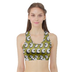 Memphis-seamless4-[converted5]redbubble8192 Sports Bra With Border