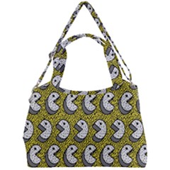 Memphis-seamless4-[converted5]redbubble8192 Double Compartment Shoulder Bag by elchino