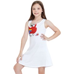 Untitled Design (5) Photo 1607517624237 Kids  Lightweight Sleeveless Dress