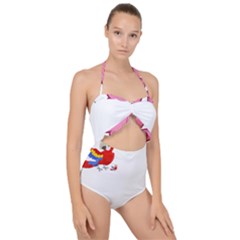 Untitled Design (5) Photo 1607517624237 Scallop Top Cut Out Swimsuit