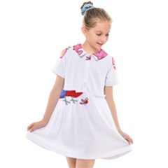 Untitled Design (5) Photo 1607517624237 Kids  Short Sleeve Shirt Dress