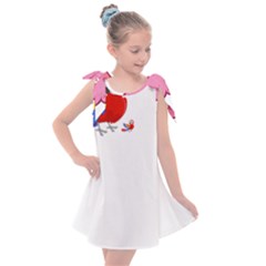 Untitled Design (5) Photo 1607517624237 Kids  Tie Up Tunic Dress by Basab896