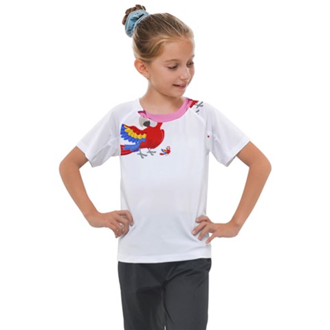 Untitled Design (5) Photo 1607517624237 Kids  Mesh Piece Tee by Basab896