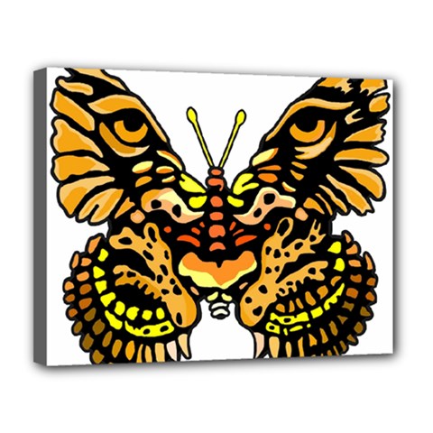 Bigcat Butterfly Canvas 14  X 11  (stretched) by IIPhotographyAndDesigns