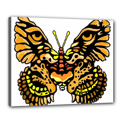 Bigcat Butterfly Canvas 20  X 16  (stretched) by IIPhotographyAndDesigns