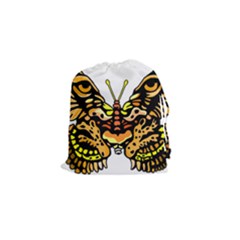 Bigcat Butterfly Drawstring Pouch (small) by IIPhotographyAndDesigns